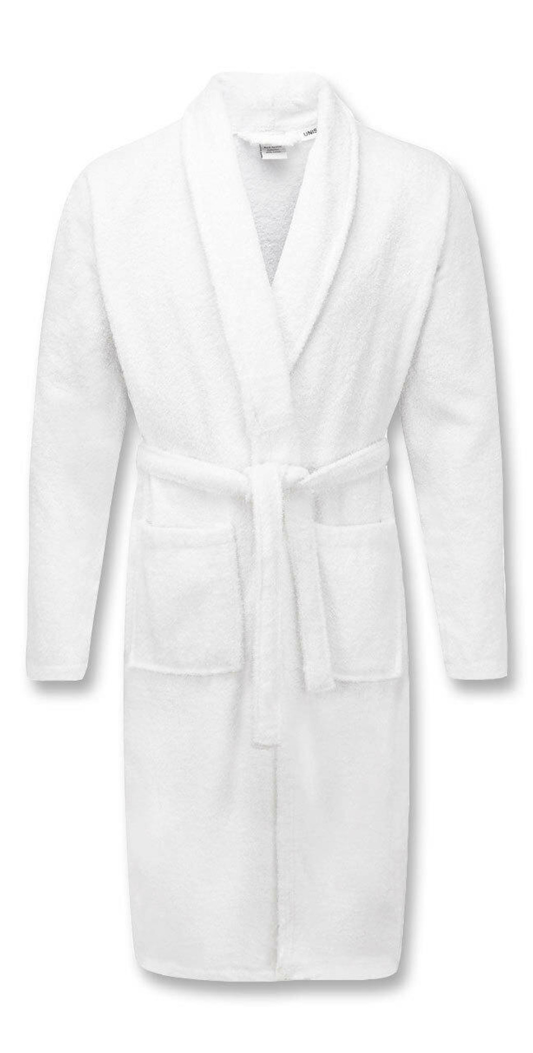 Mens Contare Cotton Terry Towelling Dressing Gown Bath Robe Blue